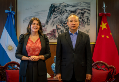 Moreno: Mariel Fernández se reunió con el embajador de China