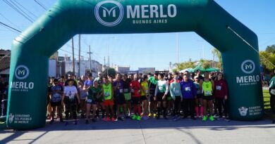 Merlo: carrera barrial por la salud mental