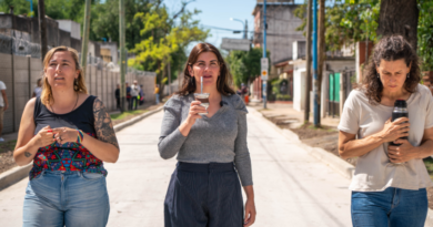 Finalizó la pavimentación de la calle Larralde en La Reja