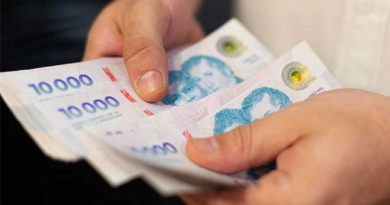 El gobierno nacional fijó por decreto el Salario Mínimo, Vital y Móvil