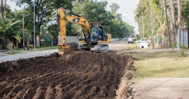 Avanza la construcción de un nuevo corredor seguro en Moreno Sur