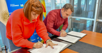 Ituzaingó: Pablo Descalzo firmó un convenio de colaboración con Scholas Ocurrentes