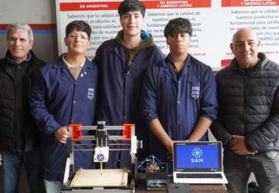 Estudiantes de Merlo exhibieron proyectos industriales ante empresarios locales