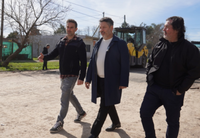 Merlo mejora la Avenida Argentina con fondos municipales