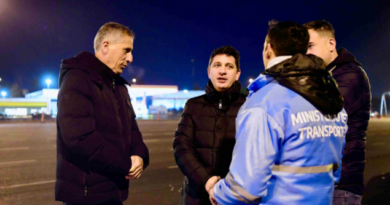 Marinucci al frente de un megaoperativo de alcoholemia en la Autopista del Oeste