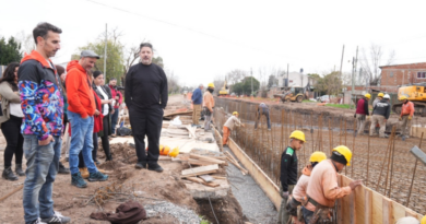 Menéndez supervisó obras viales clave en Merlo y destacó el trabajo conjunto con la Provincia