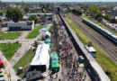 “Merlo siempre está con el pueblo”: el municipio asistió a los fieles en la Peregrinación Juvenil a Luján
