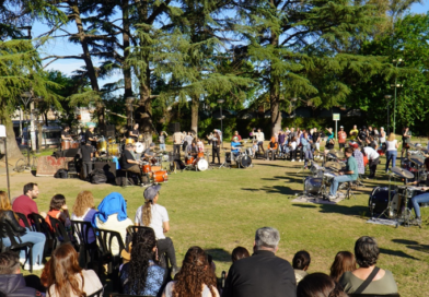 Merlo vibró al ritmo del “Mega Drum Fest” con más de 50 artistas en escena