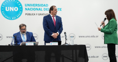 Asumió Gustavo Soos como nuevo rector de la Universidad Nacional del Oeste: “garantizar una educación pública, gratuita y de calidad”