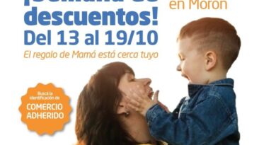 Morón: descuentos en comercios por el Día de la Madre