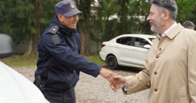Merlo sumó 30 nuevos patrulleros para reforzar la seguridad en el distrito