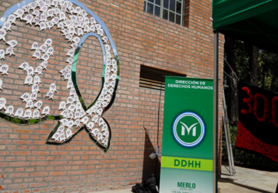 Merlo inauguró “El Cuenta Nietos”, una obra artística para reafirmar la memoria y el derecho a la identidad