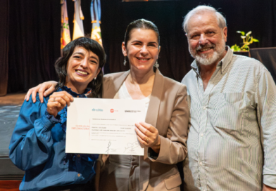 Mariel Fernández entregó diplomas a egresadas y egresados de la UNA de la sede Moreno