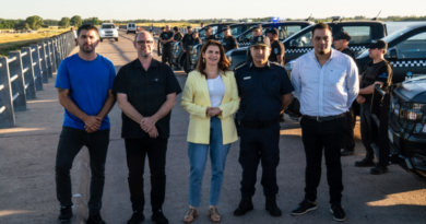 Moreno: Mariel Fernández presentó móviles para la Guardia Urbana municipal