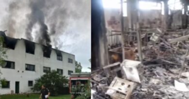 [Video] Adolescentes robaron e incendiaron un hogar de menores en Paso del Rey: piden ayuda