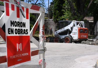Morón realizó importantes intervenciones para mejorar la infraestructura urbana