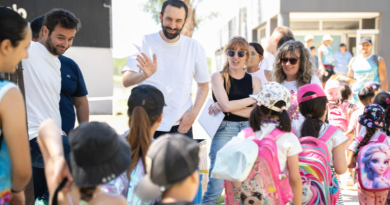 Comenzó la colonia de verano de Hurlingham y los Reyes Magos sorprendieron a miles de chicos