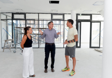 Katopodis recorrió las obras de la Casa de la Provincia de General Rodríguez
