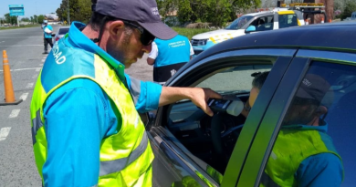 Casi mil conductores alcoholizados sancionados en las rutas del país durante la primera quincena de enero
