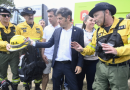 Kicillof participó de una jornada de formación y prevención de incendios forestales