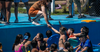 Mariel Fernández recorrió las Colonias Municipales de Verano