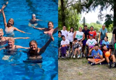 Merlo puso en marcha sus colonias de verano para adultos mayores y personas con discapacidad