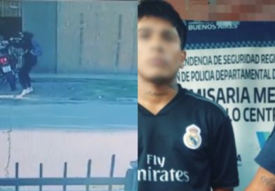 [Video] Detienen a un sospechoso tras un intento de robo a mano armada en Merlo