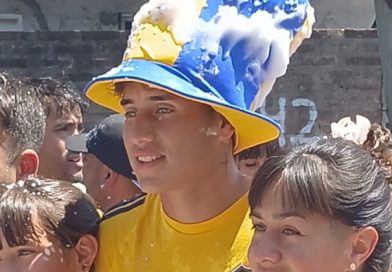 Tomás Aranda debutó en Boca y fue ovacionado en su barrio de Ituzaingó