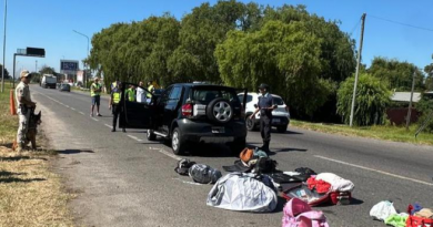Autovía 2: se detectó a un conductor con licencia trucha y drogas para vender