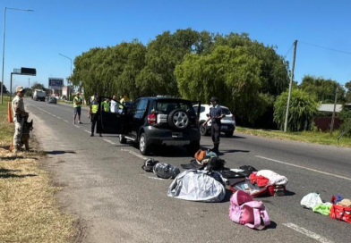 Autovía 2: se detectó a un conductor con licencia trucha y drogas para vender