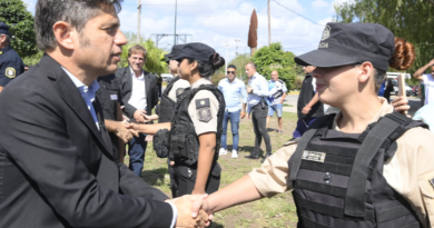 Axel Kicillof: “En la Provincia sabemos que sin inversión no hay política de seguridad posible”