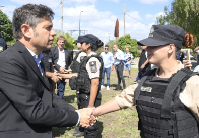 Axel Kicillof: “En la Provincia sabemos que sin inversión no hay política de seguridad posible”
