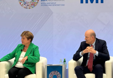 Sturzenegger y Georgieva se reunieron en Arabia Saudita