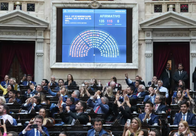 La Cámara de Diputados aprobó la reforma laboral