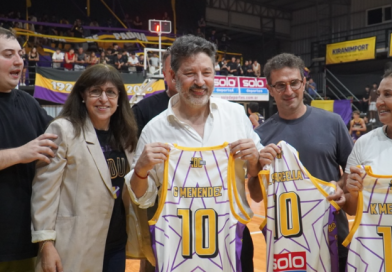 Gustavo Menéndez inauguró el microestadio del Club CASA de Padua en Merlo