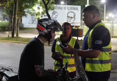 Refuerzan controles de tránsito y prevención en Merlo