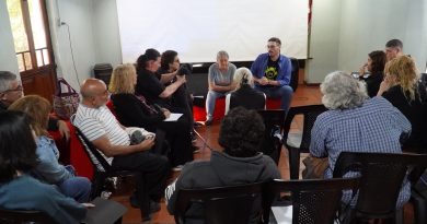 Merlo: vecinos participaron de un plenario de teatro