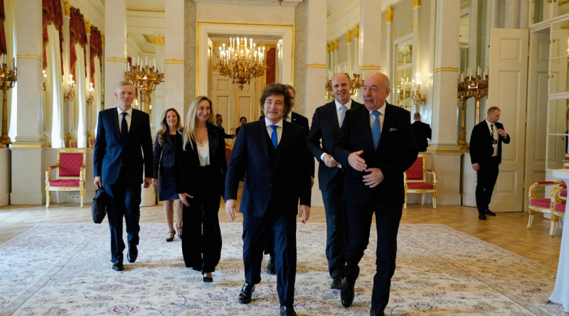 Milei se reunió con su par de Hungría