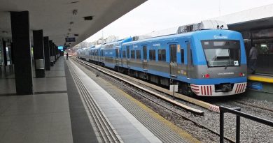 Tren Sarmiento: fin de semana con servicio reducido