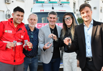 Morón suma nuevas ambulancias para fortalecer el SAME