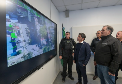 Kicillof y Alonso evaluaron los avances de un megaoperativo policial en Fuerte Apache