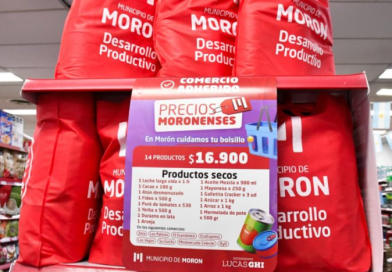 Morón presentó la nueva canasta de productos a precios accesibles