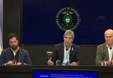 Caputo anunció una baja gradual de retenciones para el campo y la industria