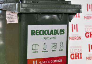 Morón implementa el sistema de recolección diferenciada de residuos para comercios