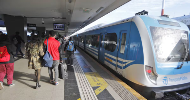 Trenes Argentinos: el Sarmiento funcionará con servicio limitado el fin de semana