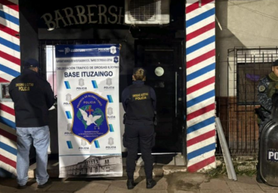 Desbaratan una organización narco que operaba detrás de una barbería en Ituzaingó