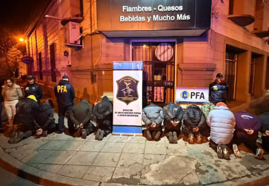 Desbaratan una banda que planeaba millonarios robos a bancos de Morón y Baradero