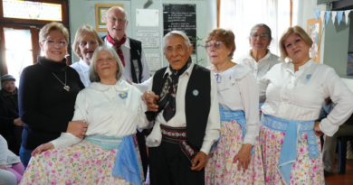 Merlo celebró una nueva edición del Patio Folklórico con música, danza y participación de las familias