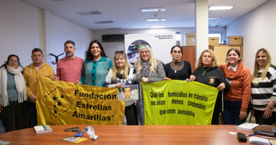 Merlo impulsa acciones junto a la Fundación Estrellas Amarillas para fortalecer la seguridad vial
