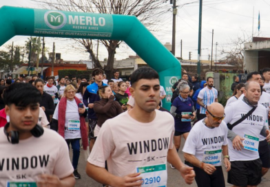 Merlo celebró el Día del Deporte con una multitudinaria carrera 5K y actividades para toda la familia